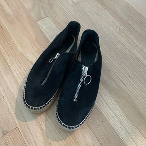 Alexander Wang Black Suede Espadrilles